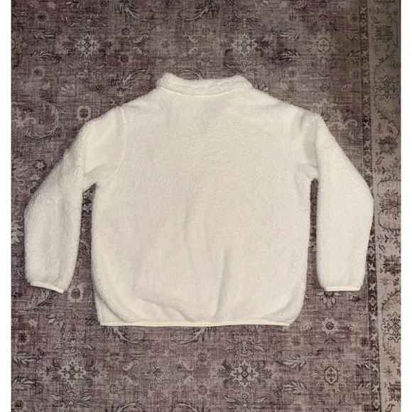 Patagonia Los Gatos 1/4 Zip Fleece Pullover Birch White Womens XL 25236 FA23 EUC - Picture 8 of 8